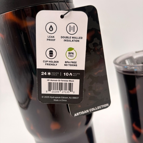 Hydrapeak Artisan Collection Tortoise Shell 32oz Nomad Tumbler & 18oz Mug Set - Picture 5 of 8